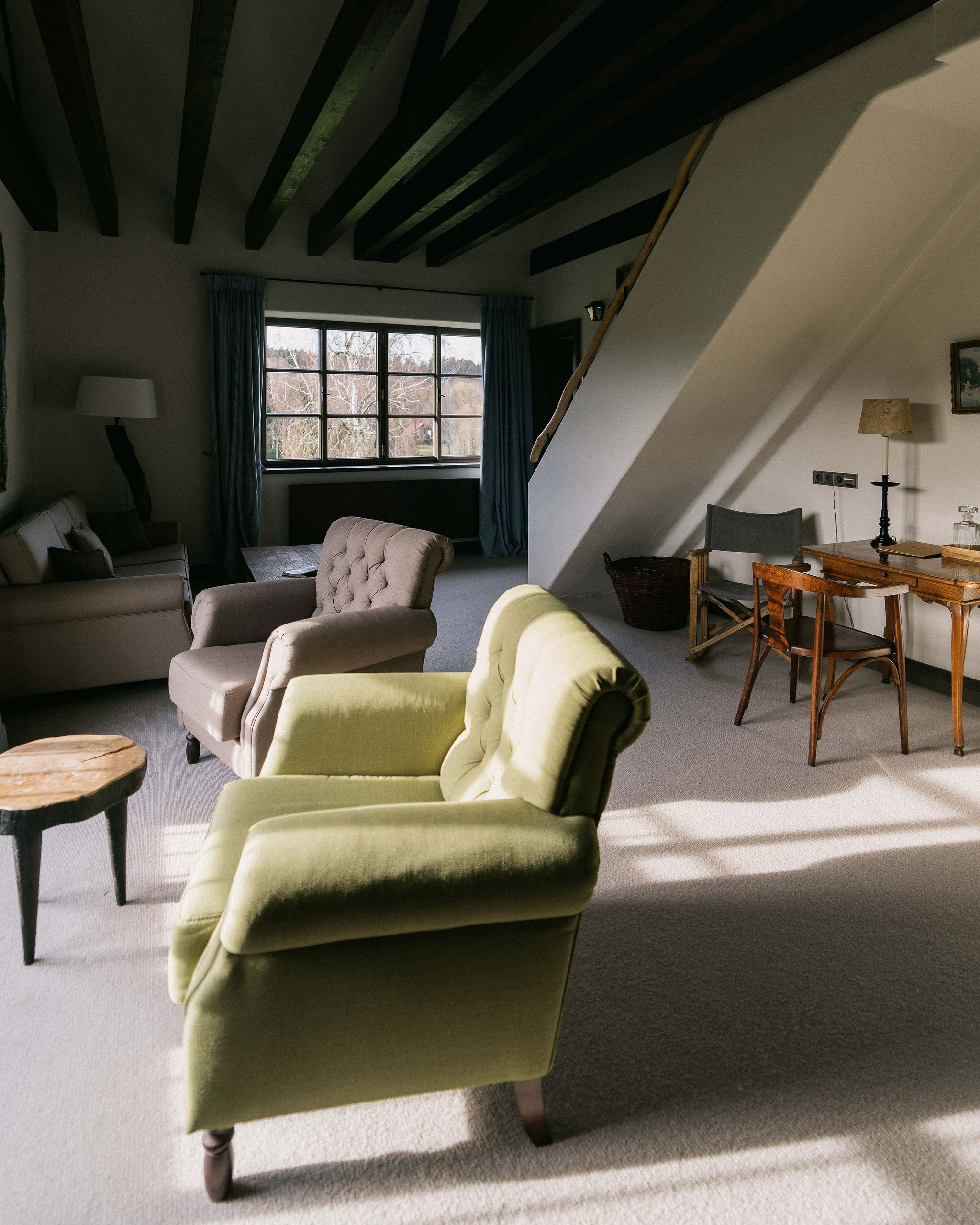 Obývací část pokoje